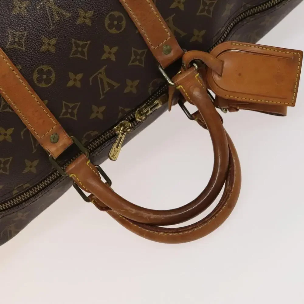 LOUIS VUITTON Monogram Keepall 55 Boston Bag M41424